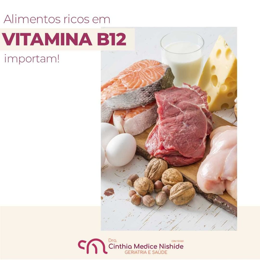 Alimentos Ricos Em Vitamina B12 Importam Dra Cinthia Medice Nishide 3138
